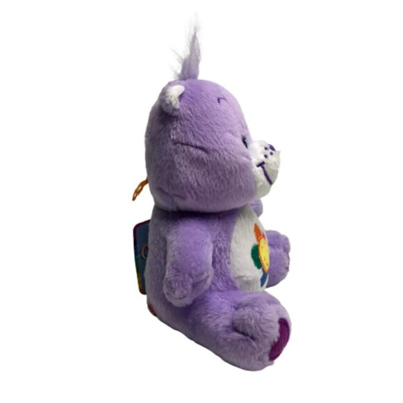 Care Bears Harmony Bear Purple Flower Nanco 2004 - Picture 8 of 11